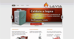 Desktop Screenshot of lavia.it